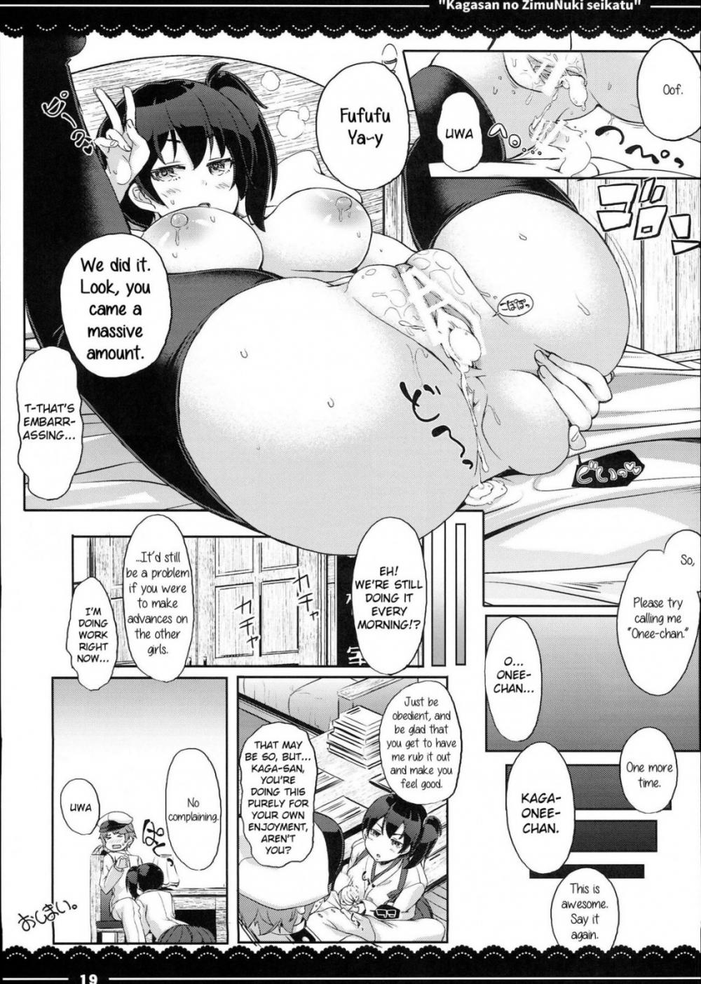 Hentai Manga Comic-Kaga-san's Work Skipping Sex Life-Read-20